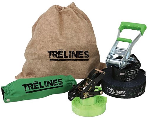 Trelines slackline buitenspeelgoed Classic Slackline 15m multicolor-3