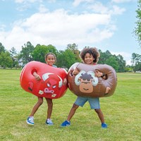 DoUPlay ballons pare-chocs gonflables lot de 2 pour jeux extérieurs actifs