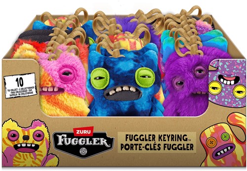 Zuru pluche sleutelhanger Fuggler 13 cm S2 assorti knuffel