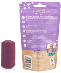 Kneta speelklei paars - vegan klei voor kinderen 100g