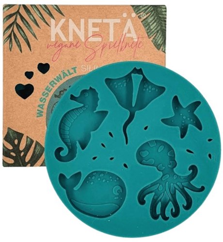 Kneta speelklei silicone vorm waterwereld - creatieve oceaan speelset-2