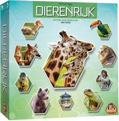White Goblin Games bordspel Dierenrijk voor families, educatief spel