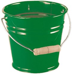 nic emmer speelgoed met handvat groen metaal 1,5 liter