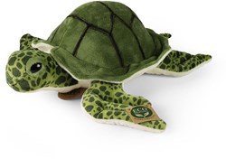 Rappa pluche schildpad knuffel 25 cm eco-vriendelijk gerecycled PET