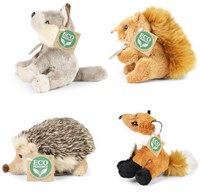 Rappa peluche animaux de la forêt 15 cm jouet écologique-2