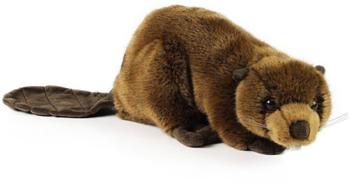 Rappa pluche bever knuffel eco-vriendelijk 28 cm duurzaam speelgoed