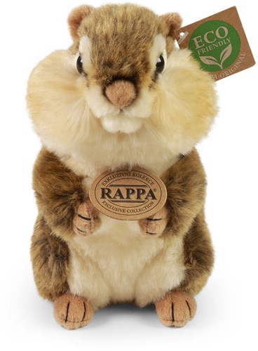 Rappa pluche eekhoorn knuffel 20 cm eco-vriendelijk speelgoed-2