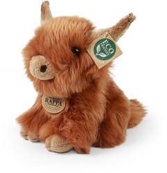 Rappa knuffel Schotse Hooglanders 20 cm pluche speelgoed