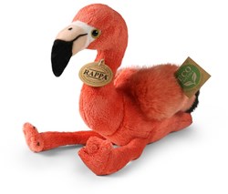 Rappa pluche flamingo knuffel 23 cm eco-vriendelijk speelgoed roze
