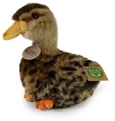 Rappa pluche eend knuffel eco-friendly 19 cm duurzaam speelgoed