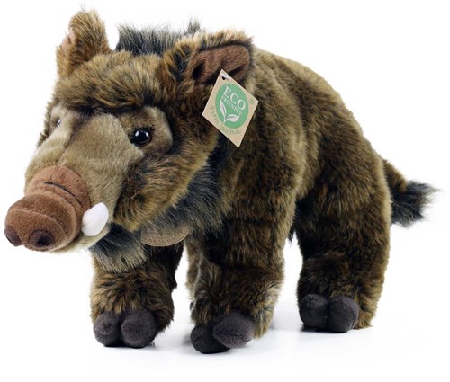 Rappa knuffel wild varken 37 cm pluche eco-vriendelijk speelgoed