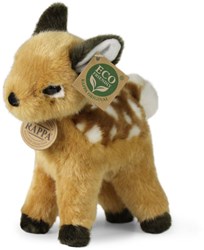 Rappa knuffel hert pluche duurzaam 20 cm ECO-FRIENDLY speelgoed