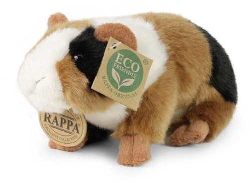 Rappa knuffel cavia 17 cm duurzaam pluche speelgoed
