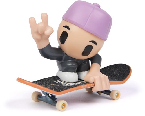 TECH DECK vingerskateboard Sk8 Crew 96mm met skaterfiguur - speelgoed
