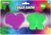 Amazing Cool sable cinétique coffret de jeu - Silly Sand lot de 2 - sable à modeler-2