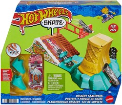 Fisher-Price Hot Wheels Skate skatepark set met vingerskateboard