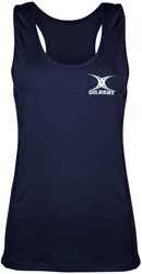 Gilbert sportshorts dames netbal training donkerblauw polyester