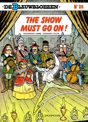 Standaard stripboek De Blauwbloezen avontuur The show must go on