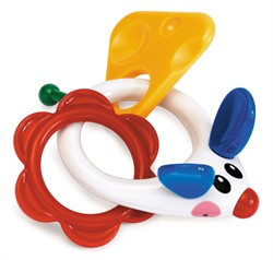 Tolo rammelaar muis - klassiek babyspeelgoed - veilig kunststof