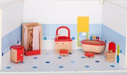 Goki Poppenhuis Meubeltjes Badkamer