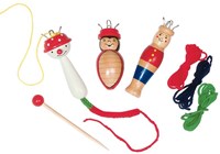 Goki kit de tricot - jouet créatif champignon-2