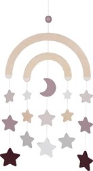 Goki Houten Baby Mobiel Sterrenhemel Roze