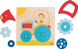 Goki Steekpuzzel Traktor