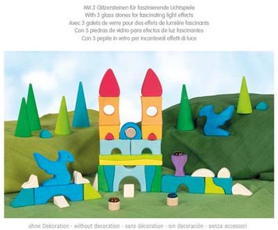 Goki kasteel houten speelgoed kasteel voor kinderen-2
