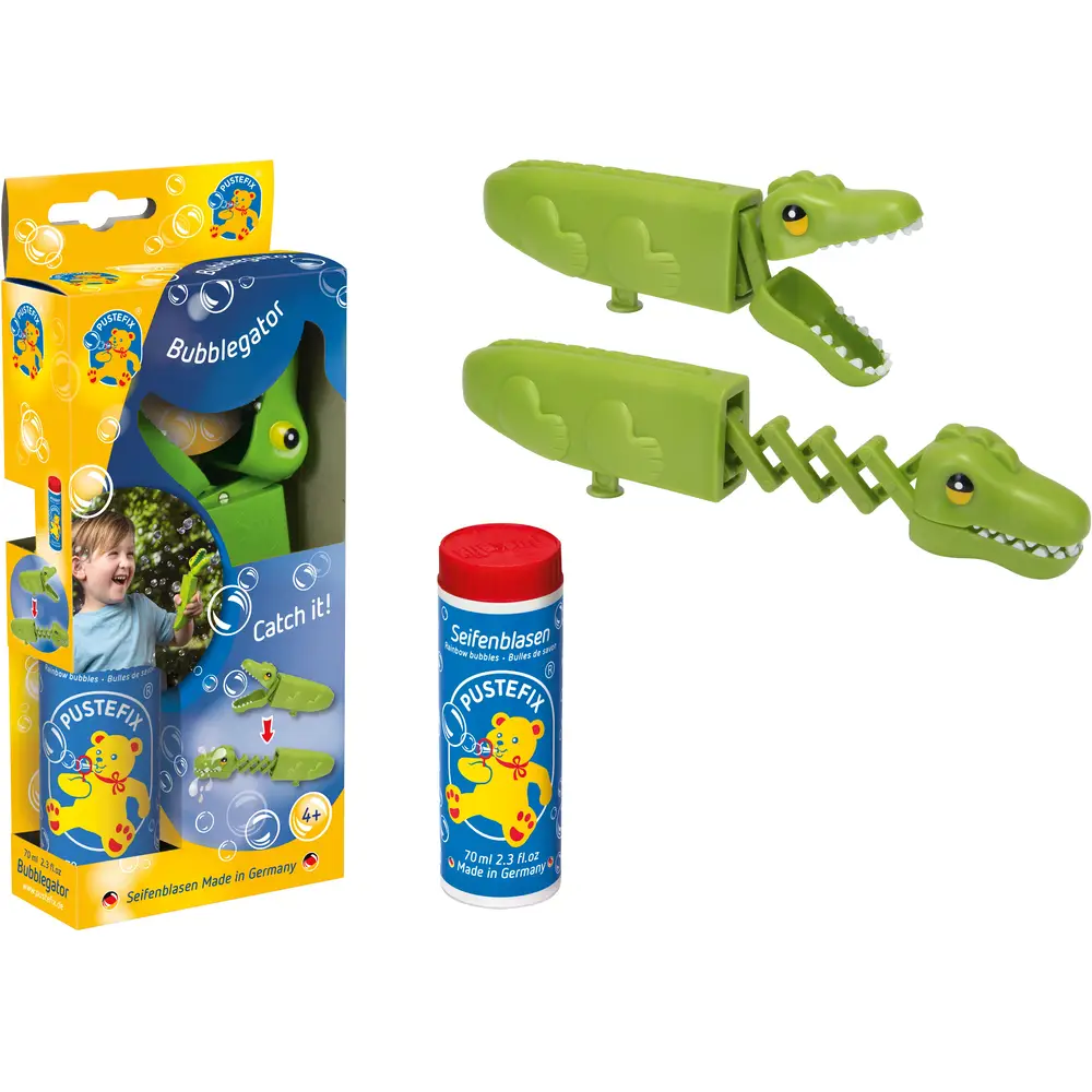 Pustefix kit de bulles Bubblegator - jouet coloré pour l'extérieur