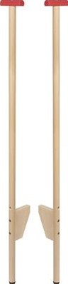 Goki échasses en bois jouet pour enfants - équilibre et coordination-3