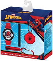 Accutime montre enfant Spiderman coffret cadeau digital avec accessoires