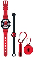 Accutime montre enfant Spiderman coffret cadeau digital avec accessoires-2