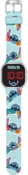 Accutime montre Stitch LED turquoise montre enfant digitale