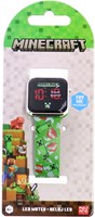 Accutime montre enfant Minecraft LED écran tactile numérique vert