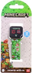 Accutime montre enfant Minecraft LED écran tactile numérique vert