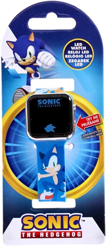 Accutime Sonic kinderhorloge met LED-display en datumfunctie - blauw-2