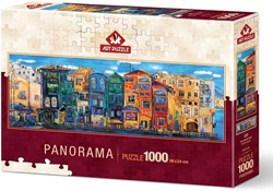Art puzzel Color Town - 1000 stukjes