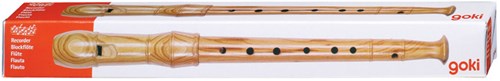Goki flûte à bec - instrument de musique en bois - jouet coloré-2