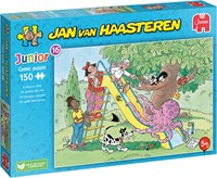 Jumbo puzzel Jan van Haasteren Junior glijbaan 150 stukjes kinderen