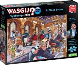 Jumbo legpuzzel Wasgij Mystery 27 Vlam in de Pan 1000 stukjes volwassenen