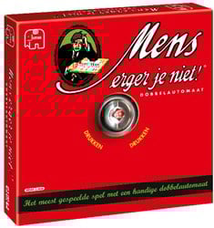 Jumbo bordspel Mens Erger Je Niet dobbelautomaat luxe editie