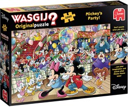 Jumbo Disney legpuzzel Mickey Mouse 1000 stukjes - Wasgij Original puzzel