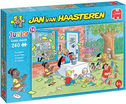 Jumbo puzzel Jan van Haasteren Junior De Goochelaar 240 stukjes