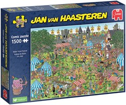 Jumbo legpuzzel Robin Hood Festival 1500 stukjes Jan van Haasteren