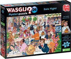 Jumbo legpuzzel Wasgij Mystery 26 Date Night! 1000 stukjes volwassenen