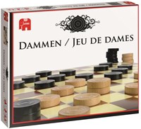 Jumbo damspel klassiek bordspel strategisch speelgoed