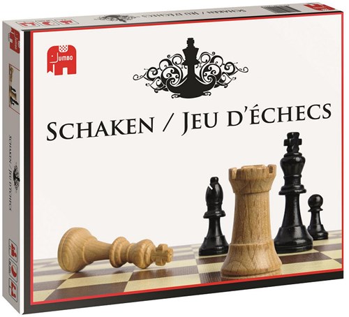 Jumbo Échecs jeu d'échecs en bois jeu de plateau réflexion stratégique