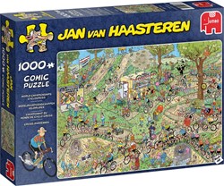 Jumbo puzzel Jan van Haasteren veldrijden - 1000 stukjes cartoon