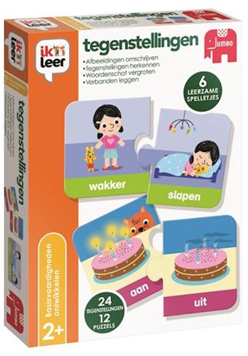 Jumbo jeu éducatif contraires - jouet dès 2 ans