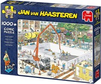 Jumbo legpuzzel Jan van Haasteren zwembad 1000 stukjes cartoon-3